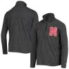 Champion Boys Youth Heathered Black Nebraska Huskers Field Day Quarter-Zip Jacket -Champion Online 22006156 fpx
