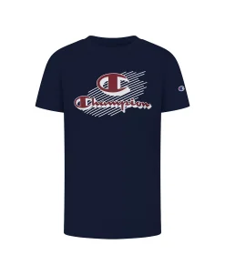 Champion Big Boys Streaks C Script T-shirt -Champion Online 22101775 fpx