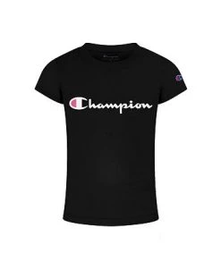 Champion Little Girls Script T-shirt And Fleece Jogger Pants, 2 Piece Set -Champion Online 22118806 fpx