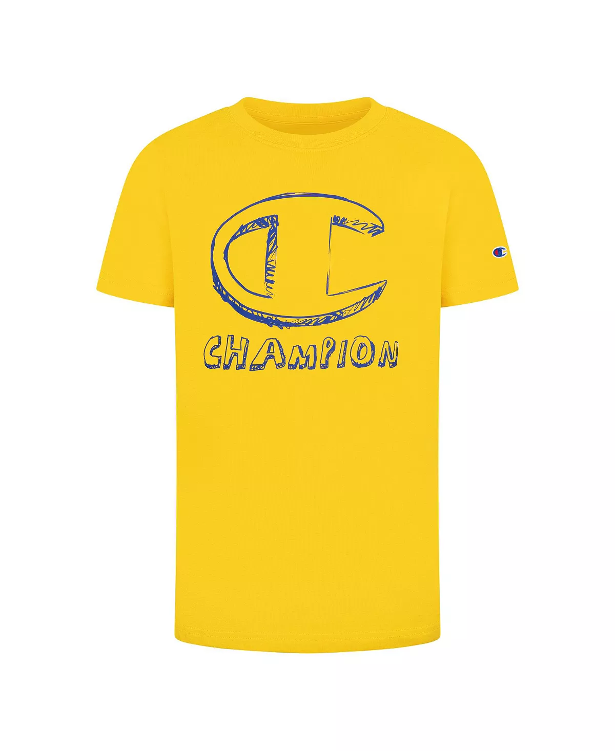 Champion Toddler Boys Hand Drawn C Script T-shirt 3 Champion Toddler Boys Hand Drawn C Script T-shirt