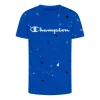 Champion Little Boys All-over Print Paint Splatter T-shirt