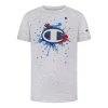 Champion Toddler Boys Ko C Paint Splatter Short Sleeve T-shirt 1 Champion Toddler Boys Ko C Paint Splatter Short Sleeve T-shirt -Champion Online 22165438 fpx