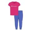 Champion Baby Girls Classic Script Short Sleeve T-shirt And Fleece Joggers, 2 Piece Set -Champion Online 22297308 fpx
