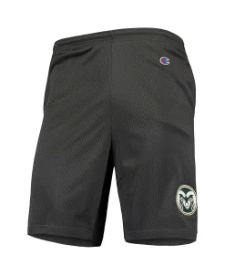 Champion Men's Charcoal Colorado State Rams College Mesh Shorts