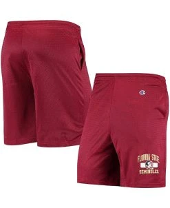 Champion Men's Garnet Florida State Seminoles Team Classic Shorts