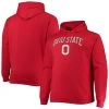 Champion Men's Scarlet Ohio State Buckeyes Big And Tall Arch Over Logo Powerblend Pullover Hoodie 1 Champion Men's Scarlet Ohio State Buckeyes Big And Tall Arch Over Logo Powerblend Pullover Hoodie -Champion Online 22383630 fpx