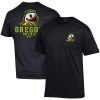 Champion Men's Black Oregon Ducks Stack 2-Hit T-shirt -Champion Online 22384158 fpx