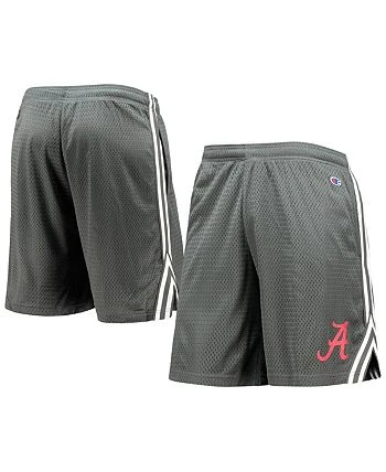 Champion Men's Gray Alabama Crimson Tide Team Lacrosse Shorts 4 Champion Men's Gray Alabama Crimson Tide Team Lacrosse Shorts - Image 2