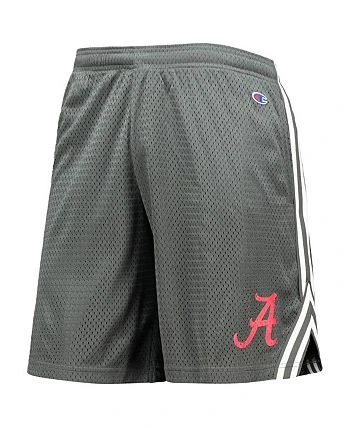 Champion Men's Gray Alabama Crimson Tide Team Lacrosse Shorts 5 Champion Men's Gray Alabama Crimson Tide Team Lacrosse Shorts - Image 3