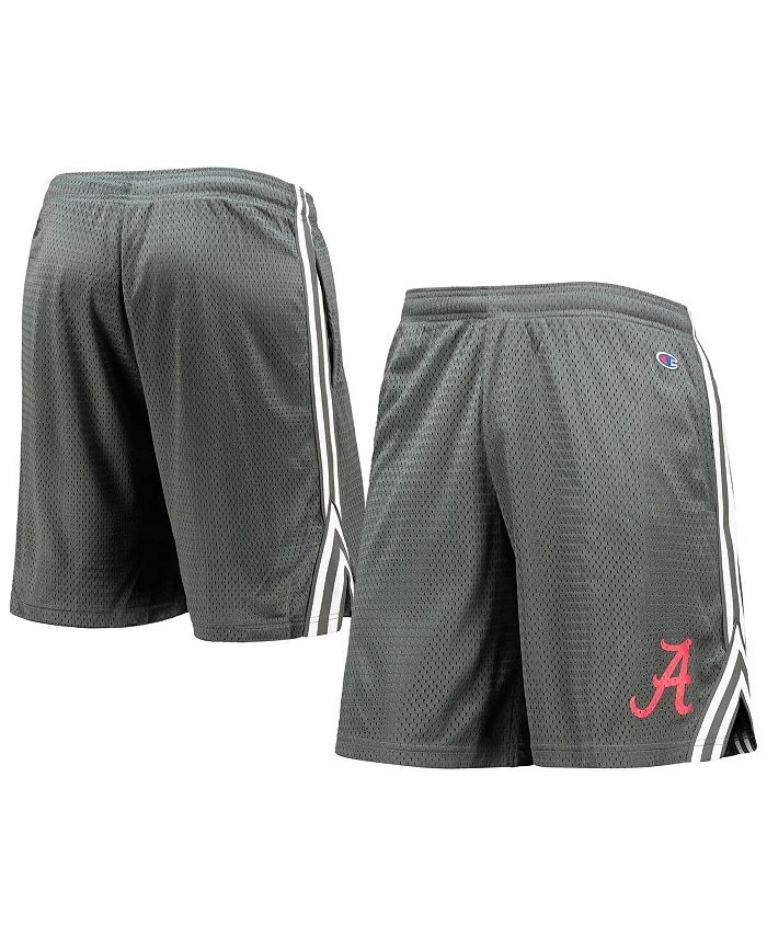 Champion Men's Gray Alabama Crimson Tide Team Lacrosse Shorts 3 Champion Men's Gray Alabama Crimson Tide Team Lacrosse Shorts