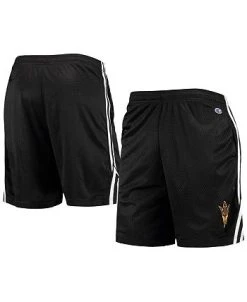 Champion Men's Black Arizona State Sun Devils Team Lacrosse Shorts -Champion Online 22384215 fpx