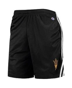 Champion Men's Black Arizona State Sun Devils Team Lacrosse Shorts -Champion Online 22384216 fpx