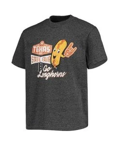 Champion Boys Youth Heathered Gray Texas Longhorns Red River Showdown Vintage-Like Fair T-shirt -Champion Online 22388793 fpx