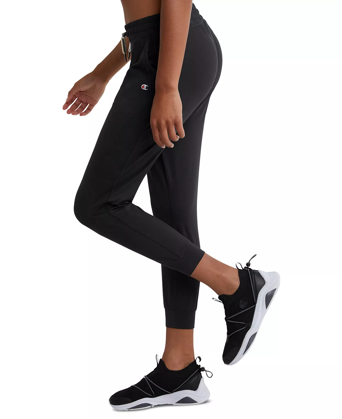 Champion Women's Soft Touch Jersey Jogger Pants 5 Champion Women's Soft Touch Jersey Jogger Pants - Image 3