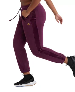 Champion Women's Velour Blocked Jogger Pants -Champion Online 22501670 fpx