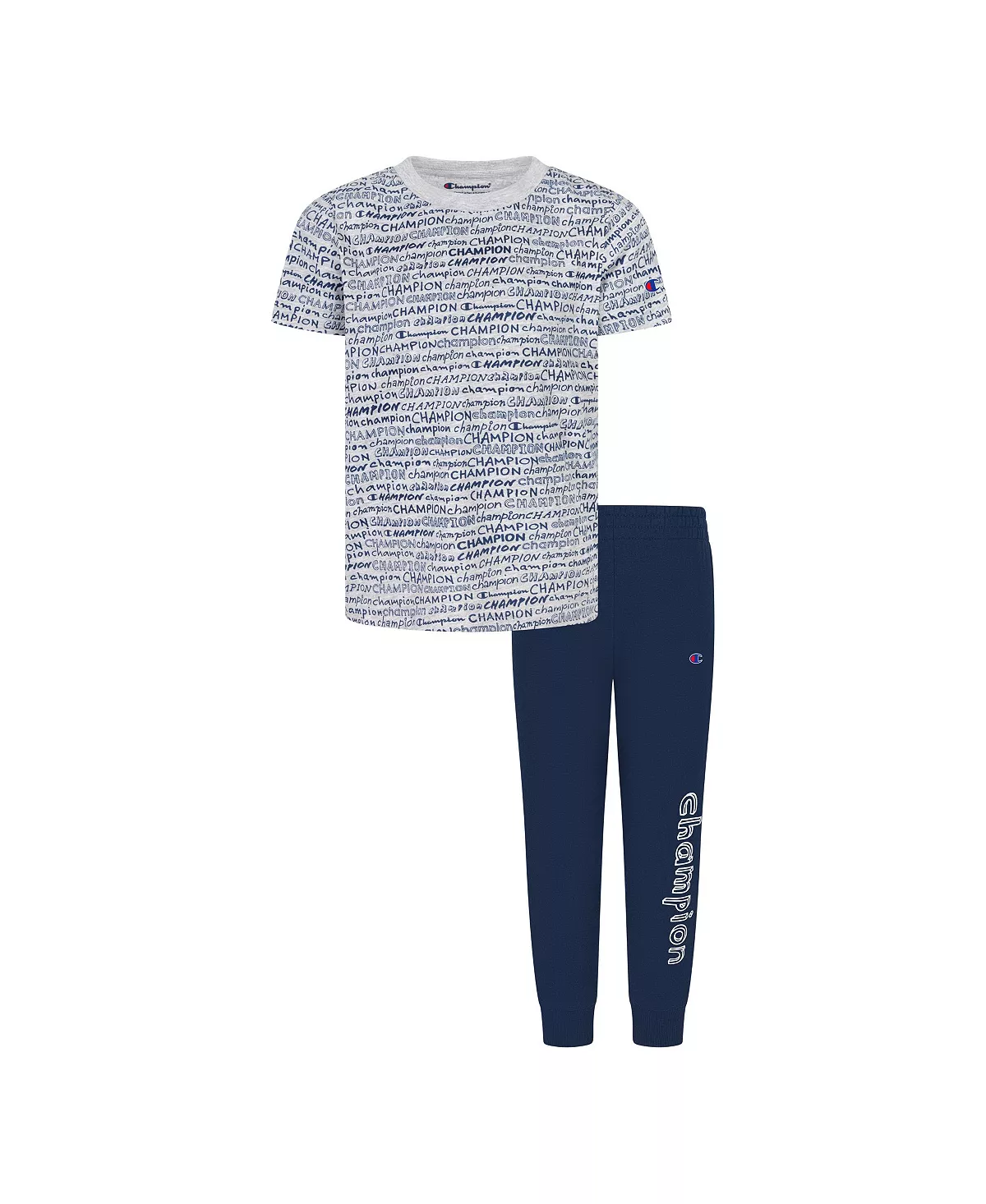 Champion Toddler Boys Signature T-shirt And Joggers, 2 Piece Set 3 Champion Toddler Boys Signature T-shirt And Joggers, 2 Piece Set