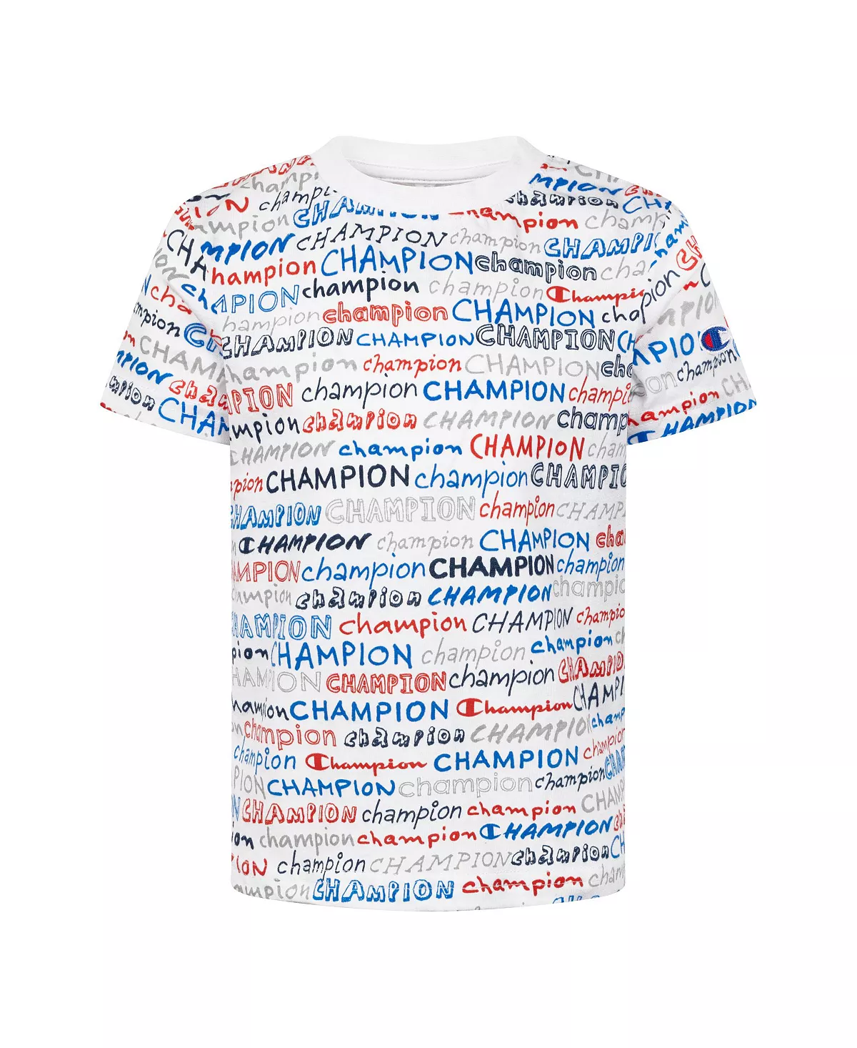 Champion Little Boys C Script Short Sleeve T-shirt 3 Champion Little Boys C Script Short Sleeve T-shirt