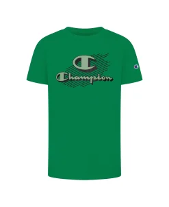 Champion Toddler Boys Streaks C Script Short Sleeve T-shirt