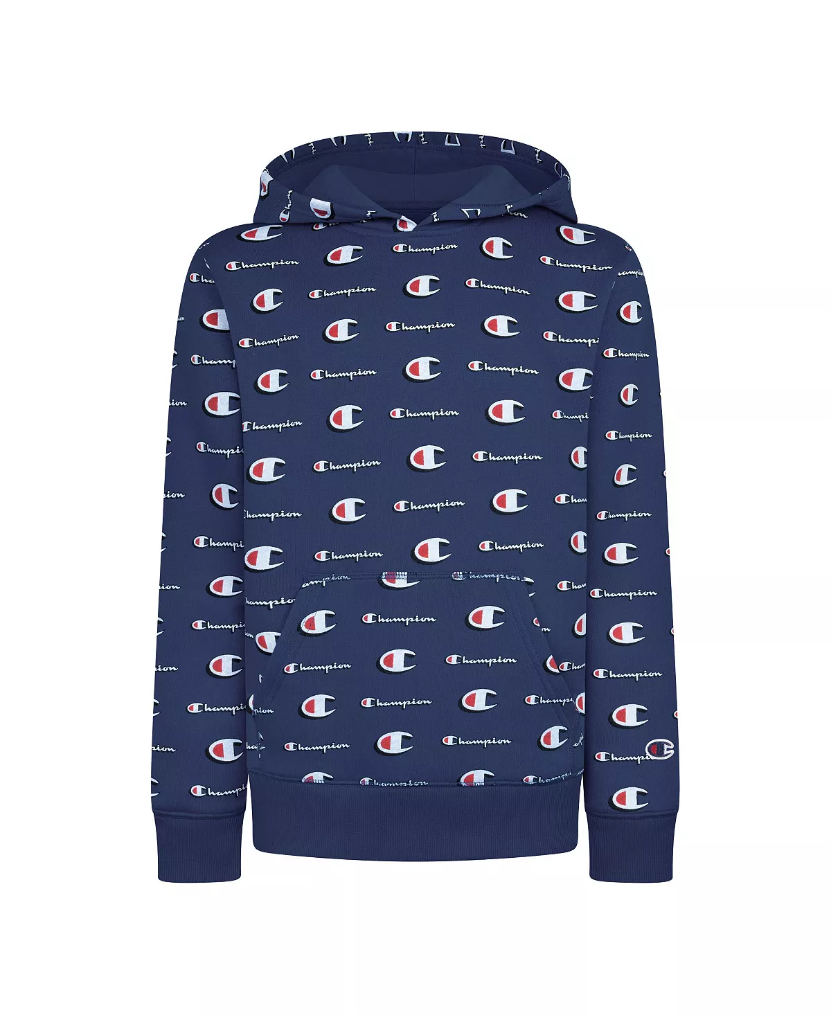 Champion Big Boys All Over Print Fleece Hoodie 3 Champion Big Boys All Over Print Fleece Hoodie