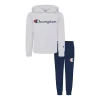 Champion Little Boys Signature Hooded T-shirt And Joggers, 2 Piece Set 2 Champion Little Boys Signature Hooded T-shirt And Joggers, 2 Piece Set -Champion Online 22516520 fpx