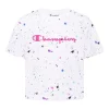 Champion Little Girls Paint Splatter All Over Print Boxy T-shirt -Champion Online 22519313 fpx 1