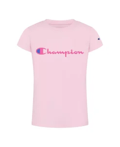 Champion Toddler Girls Classic Script Graphic T-shirt