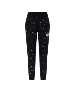 Champion Little Girls All Over Print Paint Splatter Fleece Joggers