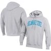 Champion Men's Gray Delaware State Hornets Tall Arch Pullover Hoodie -Champion Online 22602594 fpx
