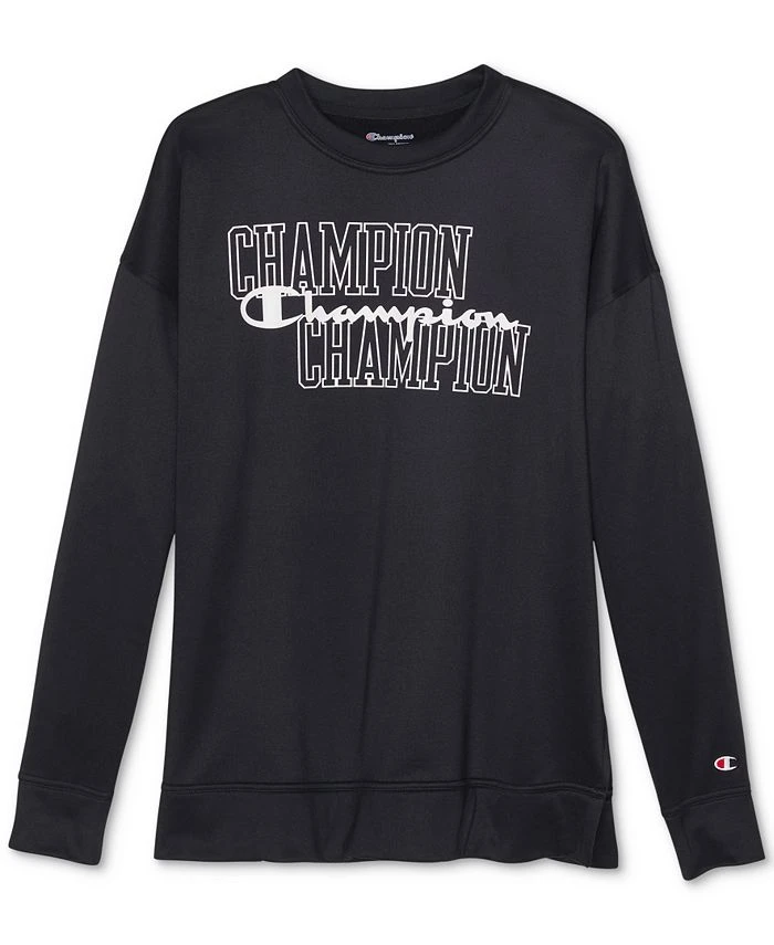 Champion Women's Game Day Logo Oversized Sweatshirt 3 Champion Women's Game Day Logo Oversized Sweatshirt
