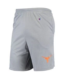 Champion Men's Gray Texas Longhorns Mesh Shorts -Champion Online 22668162 fpx