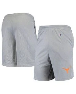 Champion Men's Gray Texas Longhorns Mesh Shorts -Champion Online 22668163 fpx