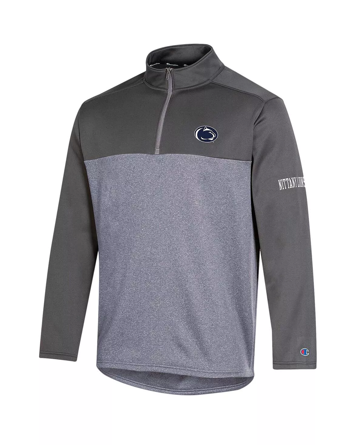 Champion Men's Navy Penn State Nittany Lions Gameday Quarter-Zip Jacket 6 Champion Men's Navy Penn State Nittany Lions Gameday Quarter-Zip Jacket - Image 4