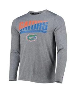 Champion Men's Gray Florida Gators Wordmark Slash Long Sleeve T-shirt 8 Champion Men's Gray Florida Gators Wordmark Slash Long Sleeve T-shirt -Champion Online 22669484 fpx