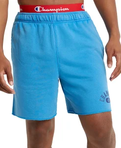 Champion Men's Vintage Wash Varsity 7 Fleece Shorts