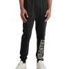 Champion Men's Powerblend Standard-Fit Logo-Print Fleece Joggers