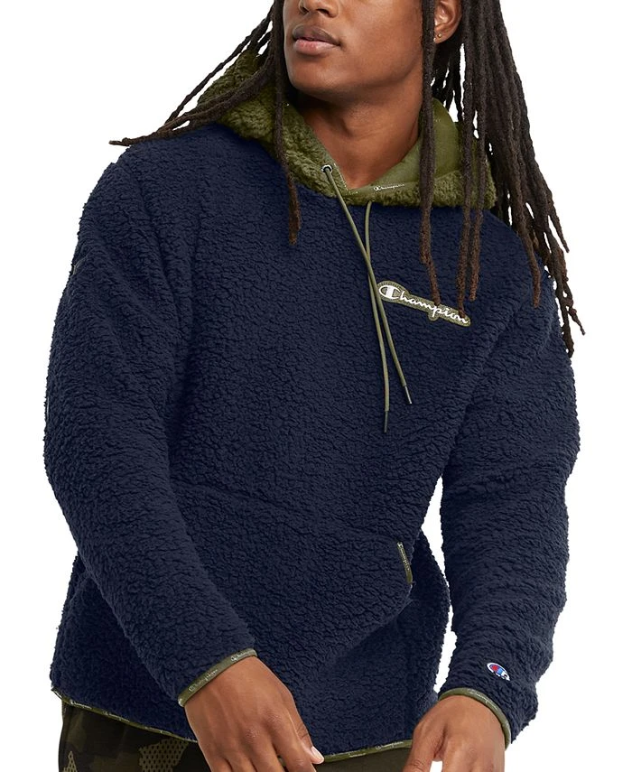 Champion Men's Cozy Standard-Fit Plush Fleece Hoodie 3 Champion Men's Cozy Standard-Fit Plush Fleece Hoodie