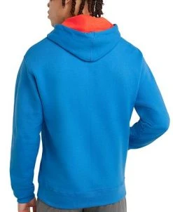 Champion Men's Powerblend Standard-Fit Logo-Print Fleece Hoodie -Champion Online 22907224 fpx