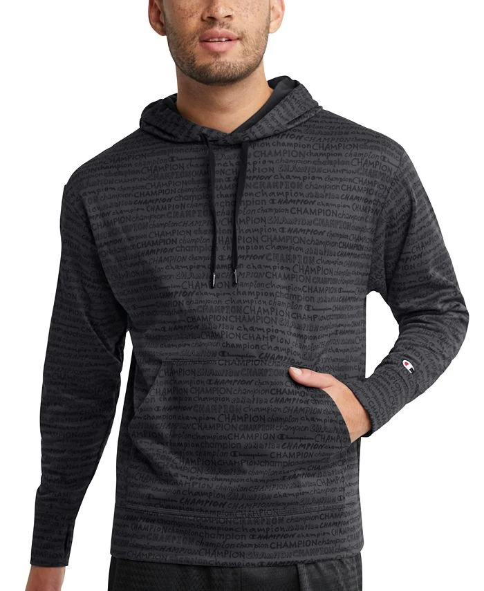 Champion Men's AOP Game Day Long-Sleeve Stretch Hoodie 3 Champion Men's AOP Game Day Long-Sleeve Stretch Hoodie