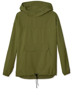 Champion Men's Ripstop Anorak Pullover Drawstring Hoodie