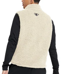 Champion Men's Cozy Standard-Fit Mixed-Media Plush Fleece Vest -Champion Online 22981192 fpx