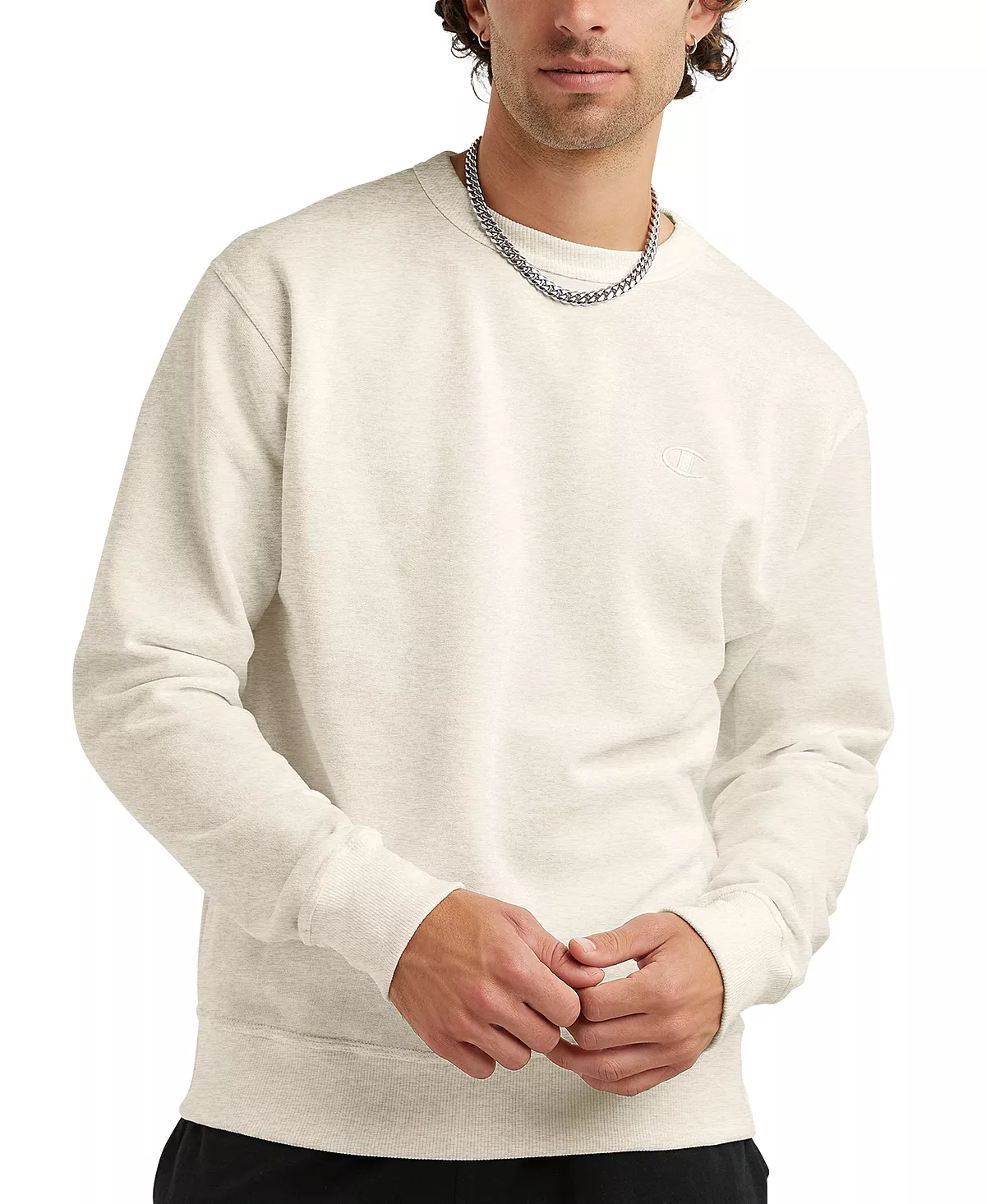 Champion Men's Powerblend Fleece Sweatshirt 17 Champion Men's Powerblend Fleece Sweatshirt - Image 15