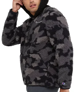 Champion Men's Cozy Standard-Fit Camouflage Plush Fleece Hoodie -Champion Online 22988234 fpx