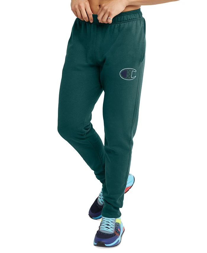 Champion Men's Powerblend Fleece Logo Jogger Sweatpants 3 Champion Men's Powerblend Fleece Logo Jogger Sweatpants