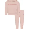 Champion Toddler Girls Glitter Script Fleece Hoodie And Joggers Set, 2 Piece -Champion Online 23140175 fpx