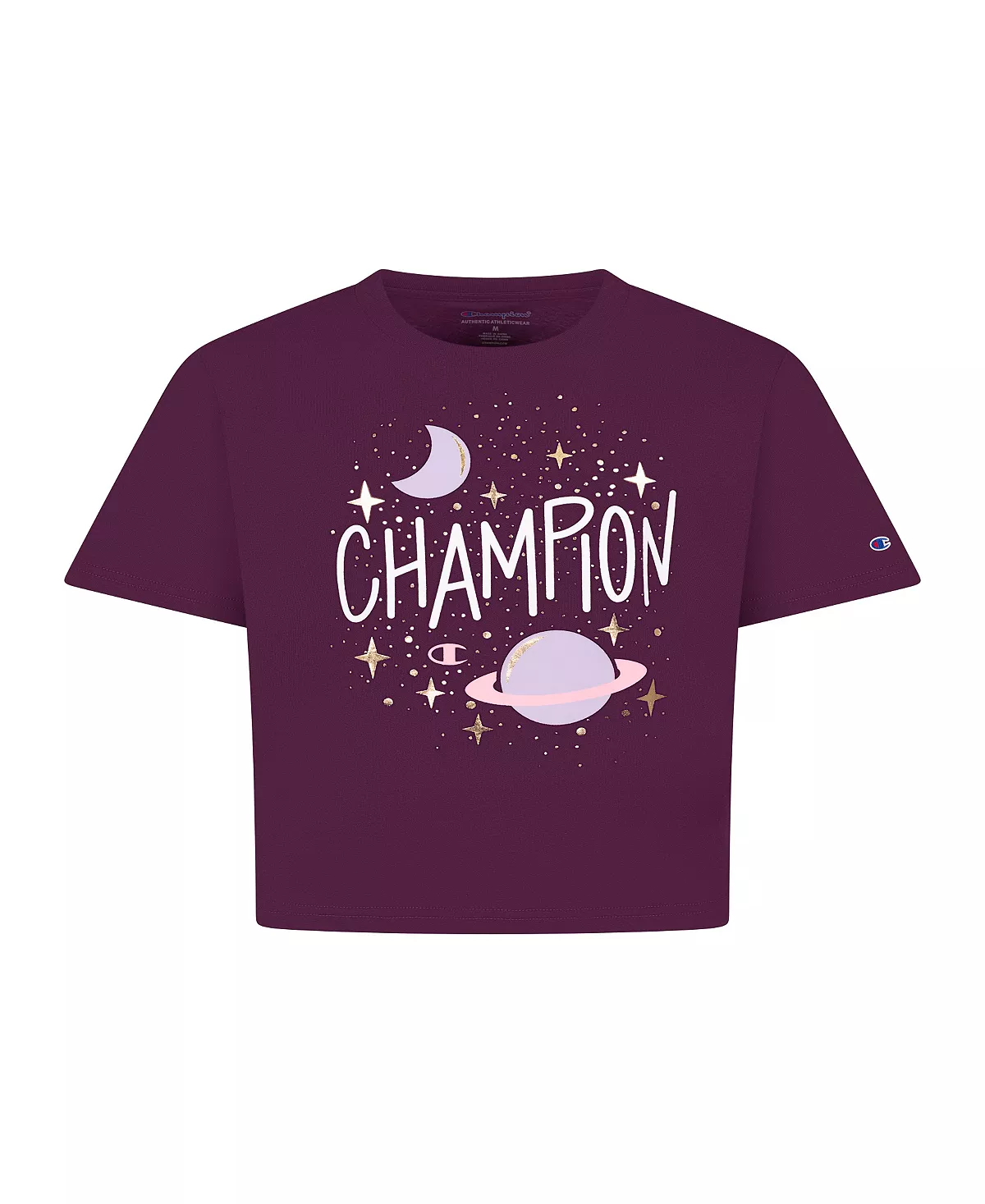 Champion Big Girls Planet Graphic Boxy T-shirt 3 Champion Big Girls Planet Graphic Boxy T-shirt