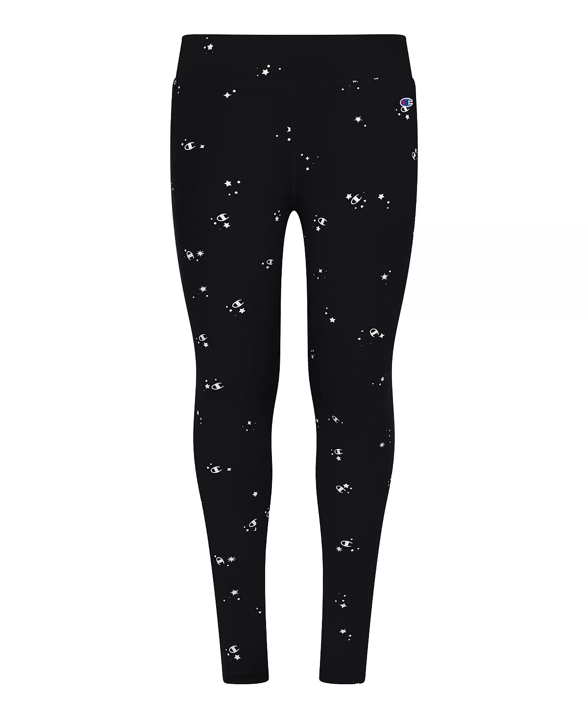 Champion Big Girls 'C' Stars All Over Print Leggings 3 Champion Big Girls 'C' Stars All Over Print Leggings