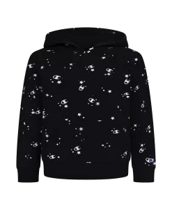 Champion Big Girls 'C' Star All Over Print Fleece Hoodie