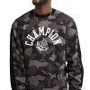 Champion Men's Urban Pursuits Camo Pattern Fleece Crewneck Sweatshirt -Champion Online 23351501 fpx