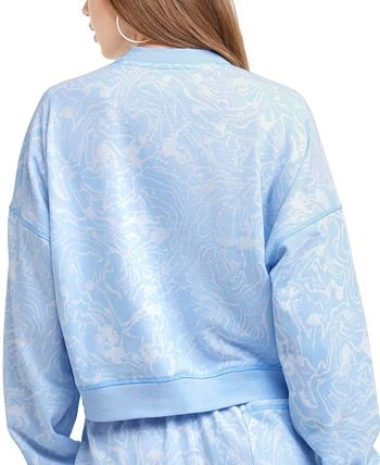 Champion Women's Campus-Print French Terry Crewneck Top 4 Champion Women's Campus-Print French Terry Crewneck Top - Image 2