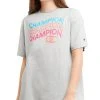 Champion Women's Classic Oversized Crewneck Logo Tee -Champion Online 23524375 fpx